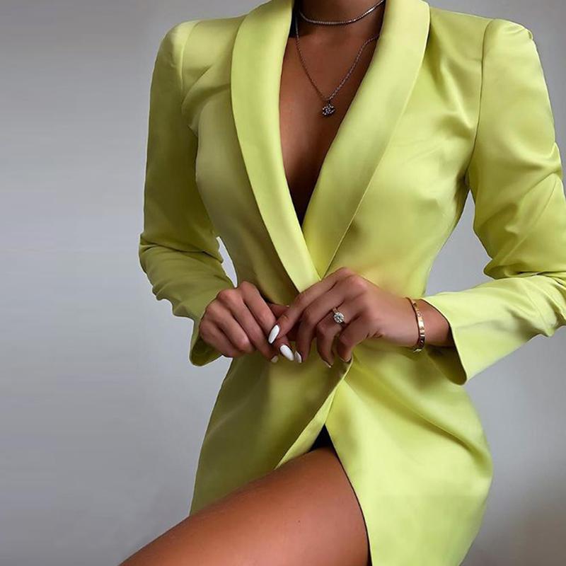 Knitted a-line mini dress Women