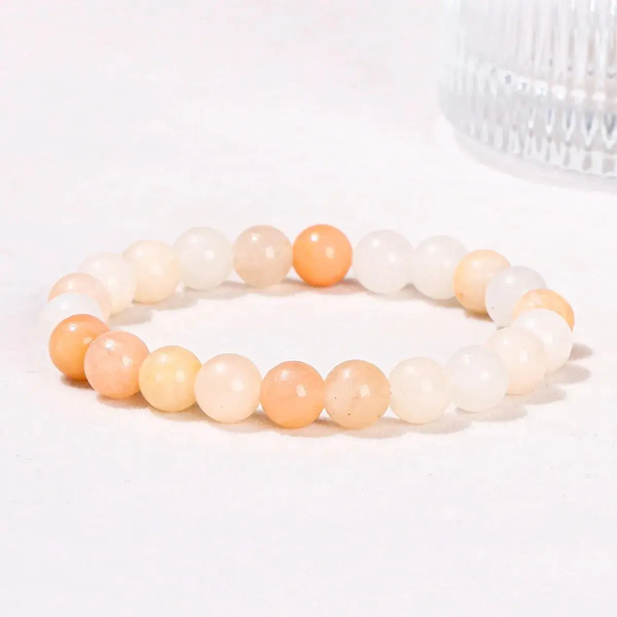 Natural Crystal Agate Tiger Eye Bracelet