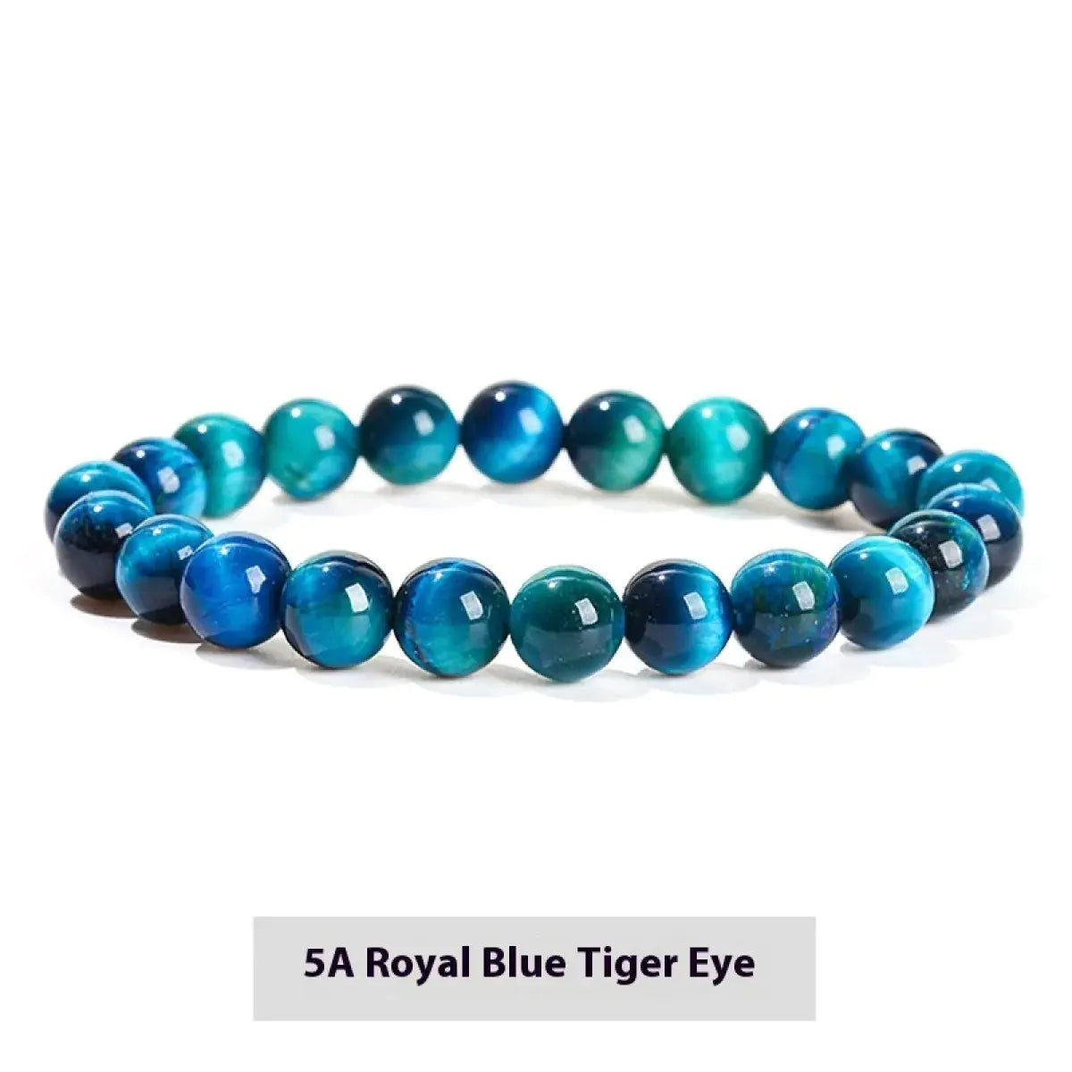 Natural Crystal Agate Tiger Eye Bracelet