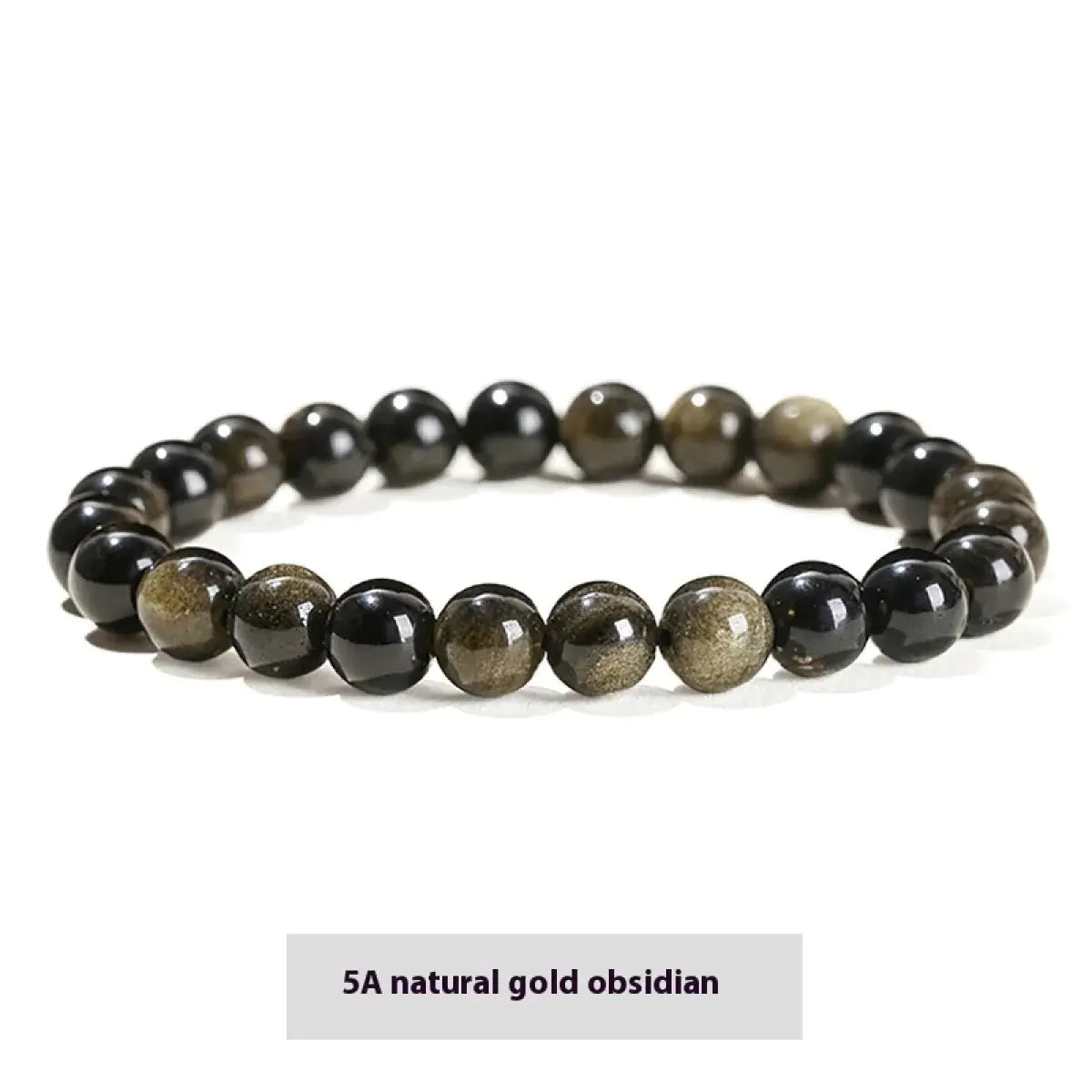 Natural Crystal Agate Tiger Eye Bracelet