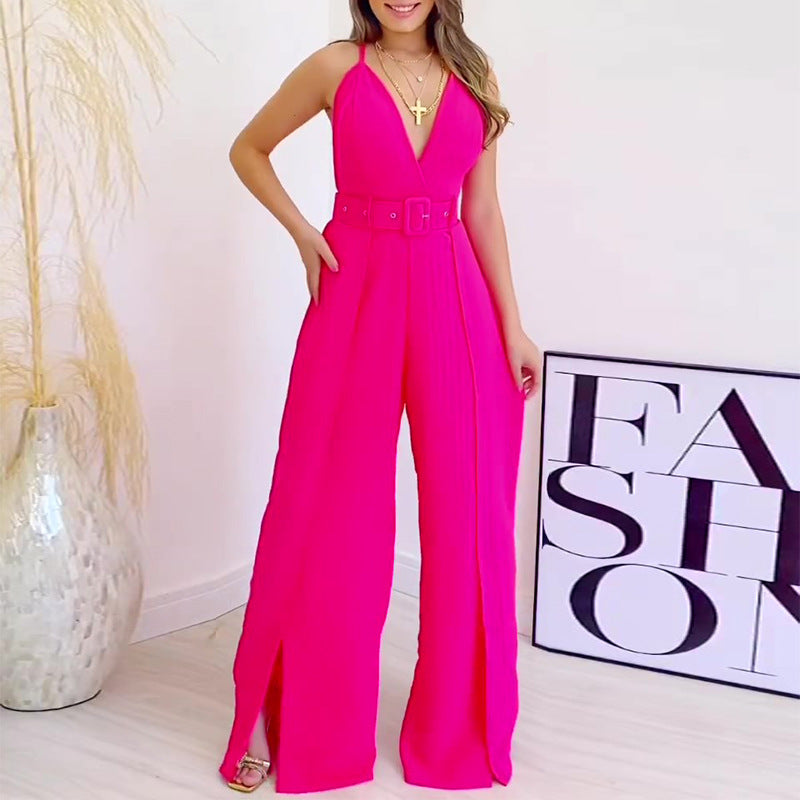 High-waisted Jumpsuit