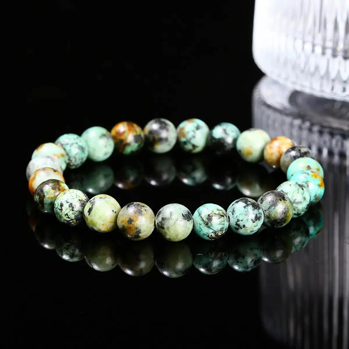 Natural Crystal Agate Tiger Eye Bracelet