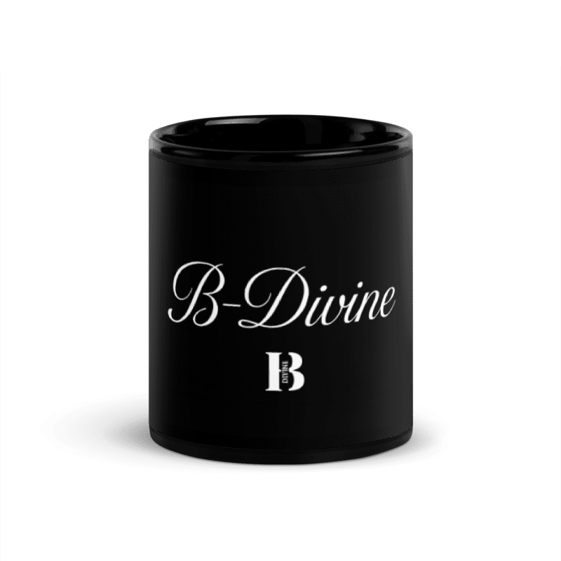 Black Glossy Mug