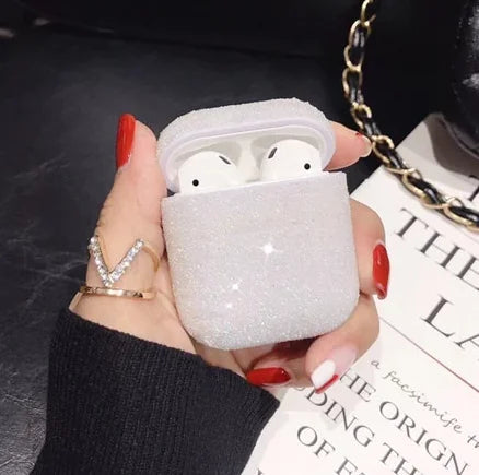 Crystal Apple AirPods 1/2 Wireless Earphone Case