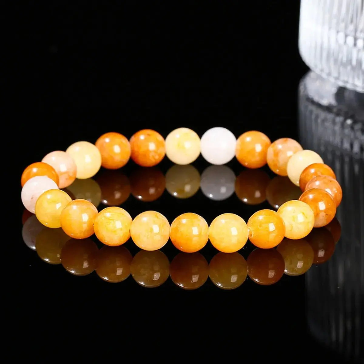 Natural Crystal Agate Tiger Eye Bracelet
