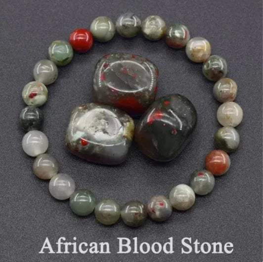 Natural Stone Beaded Elastic Bracelet