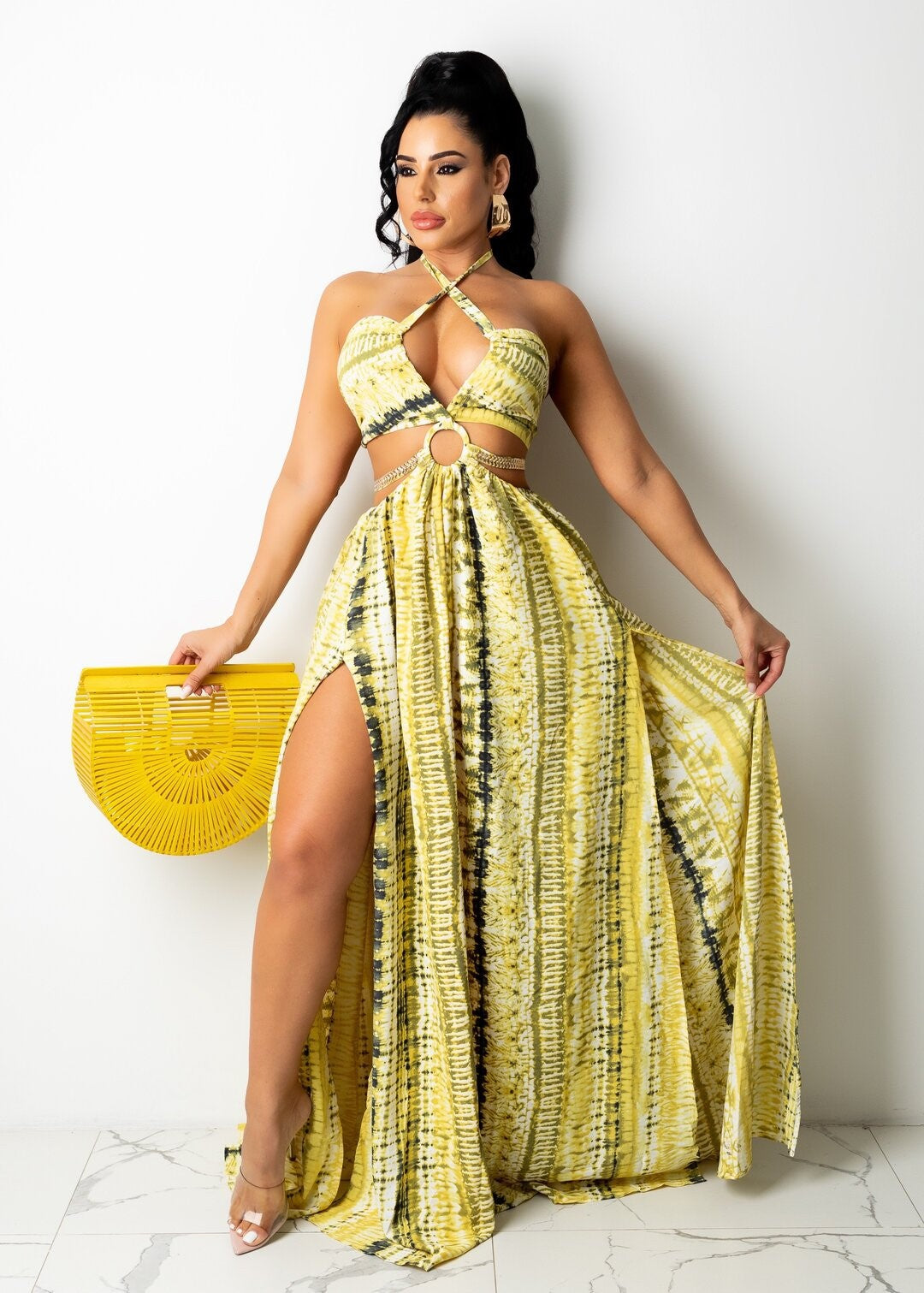 Zomerjurk met bloemenprint