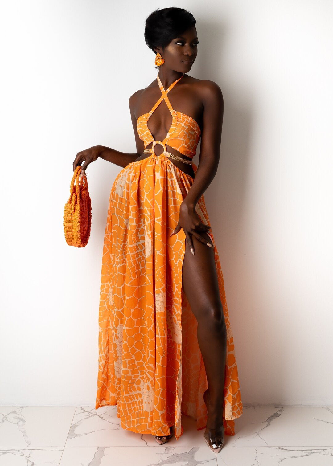 Zomerjurk met bloemenprint