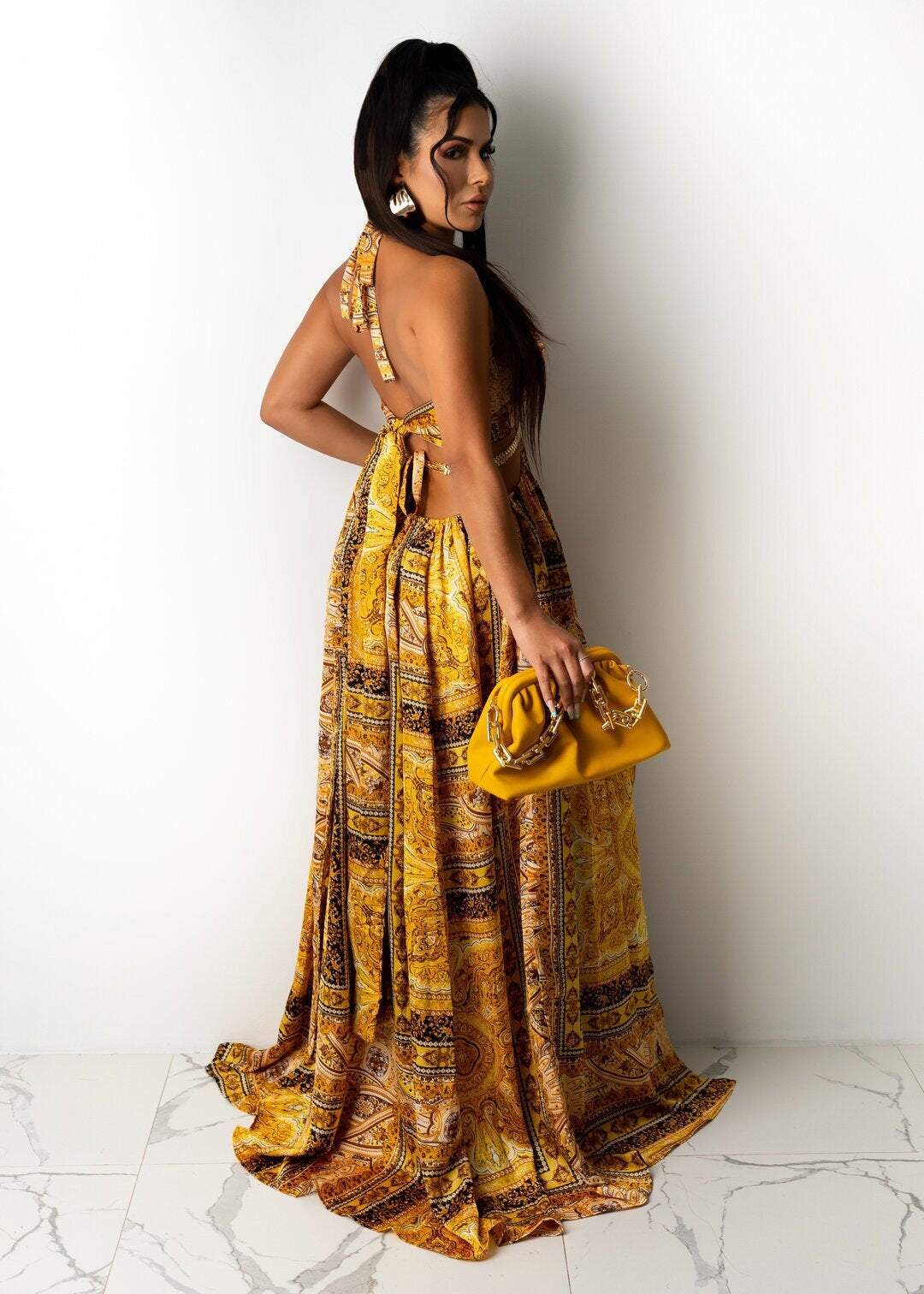 Zomerjurk met bloemenprint